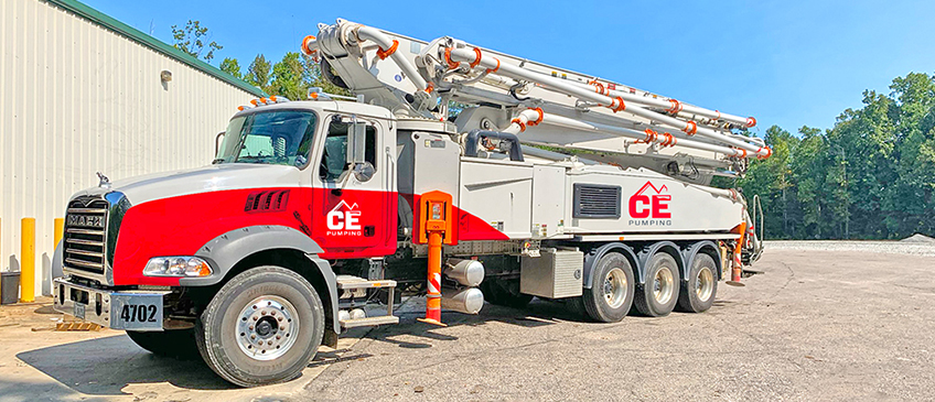 Chaney Launches CE Pumping, Formerly Mid-Atlantic Concrete Pumping