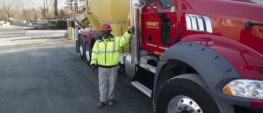 Chaney Employee Named ‘Driver of The Month’ by Maryland Motor Truck Association